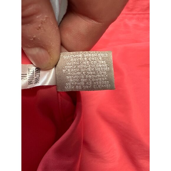 Chicos Womens Pink Zip-Up Lightweight Jacket W/ Adjustable Sleeves Size 3 US XL - Picture 7 of 9